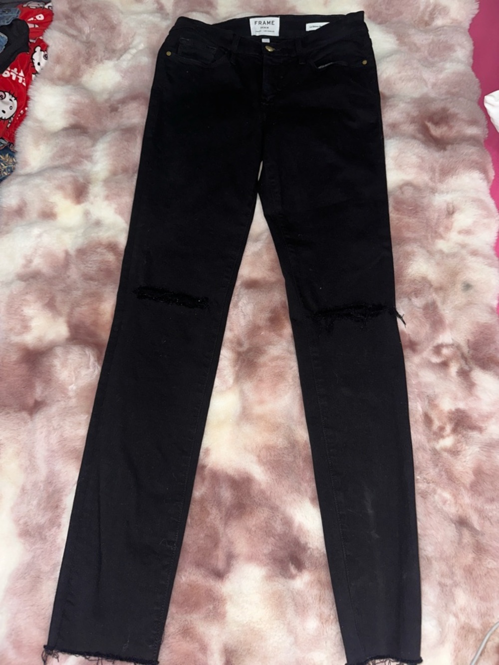 Frame Denim Women’s Skinny Jeans in Black